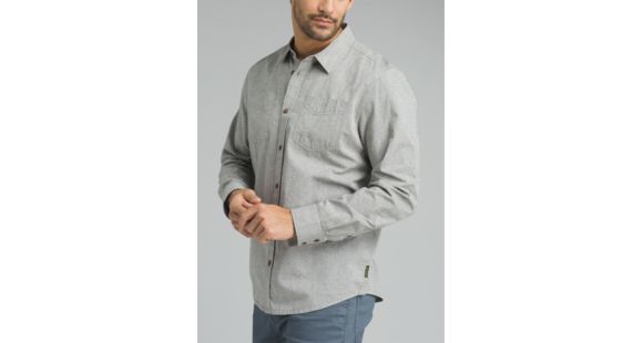 prAna Dilettante Long Sleeve - Men's, Cargo Green, XXLarge, M23180488-CAGR-XXL