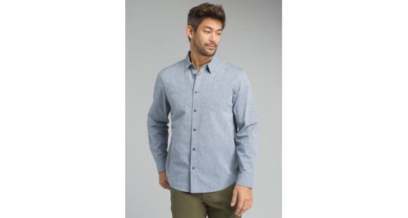 prAna Dilettante Long Sleeve - Men's, Nautical, Medium, M23180488-NAU-M