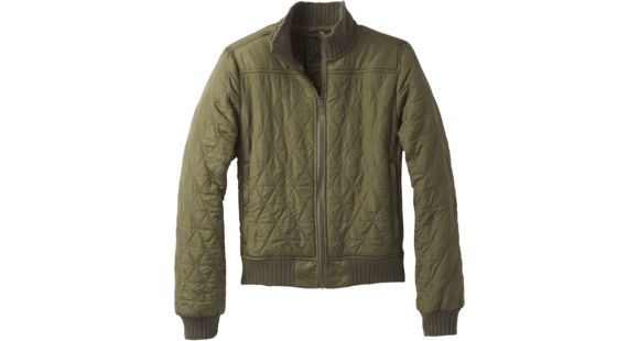 prAna Diva Bomber Jacket - Women's, Cargo Green, Large, W23170446-CAGR-L