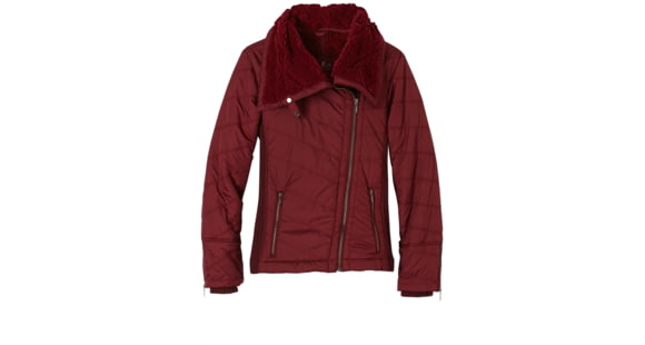 prAna Diva Jacket - Women's-Burgundy-Large