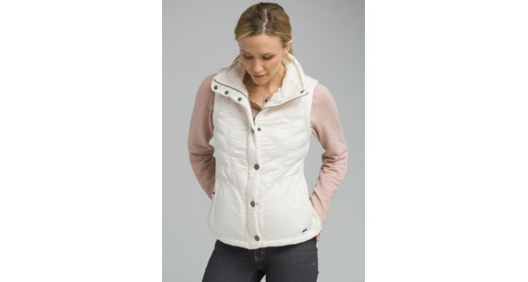 prAna Diva Vest, Snap Button Closure - Women's, Bone, XSmall, W13180560-BON-XS