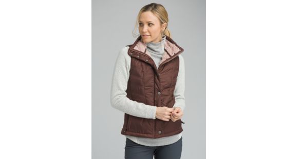 prAna Diva Vest, Snap Button Closure - Women's, Wedged Wood, XSmall, W13180560-WDWO-XS