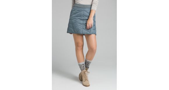 prAna Diva Wrap Skirt - Women's, Weathered Blue, Small, W33180511-WEBL-S