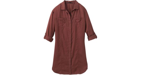 prAna Doryan Dress - Women's, Vino, Small, W31202009-VINO-S