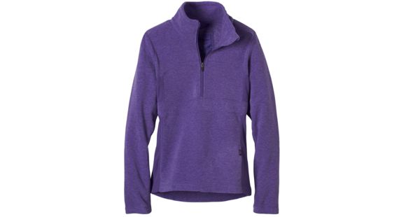 prAna Drea Half Zip - Women's -Ultra Violet-Large