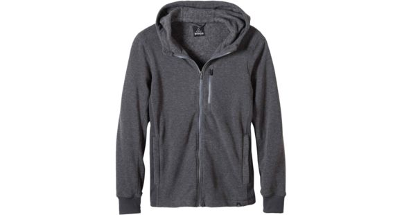 prAna Drey Full Zip Jacket - Men's -Coal-Medium