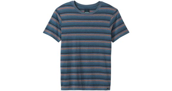 prAna Dustin Short Sleeve Crew - Men's, Nickel, Extra Large, M13190579-NICK-XL