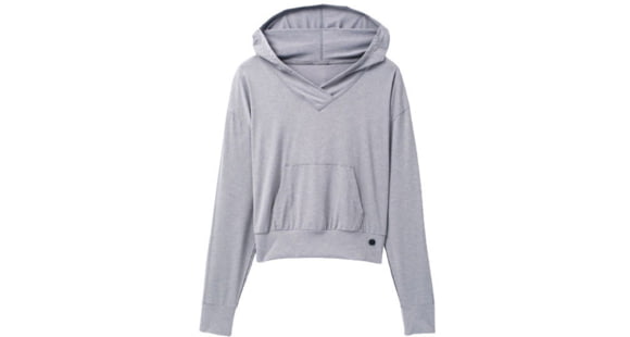 prAna Eileen Hoodie - Women's, Heather Grey, Large, 1968261-020-L