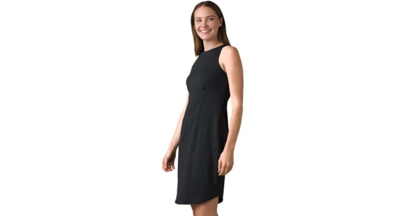 prAna Emerald Lake Dress - Womens, Black, L, 1968641-001-L