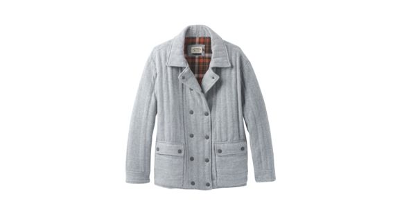 prAna Exposition Jacket - Women's, Heather Grey, Medium, W23180542-HTGY-M