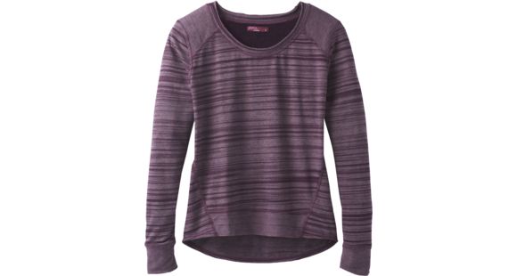 prAna Fallbrook Top - Women's-Dark Plum-Large