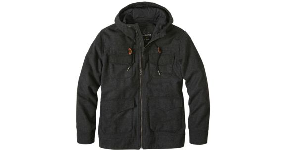 prAna Field Jacket - Men's-Black Heather-Large