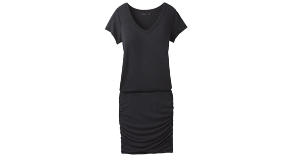prAna Foundation Dress Women's, Charcoal Heather, Medium, W31180370-CCHT-M