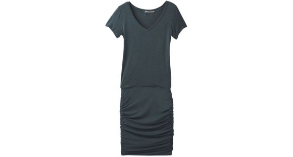 prAna Foundation Dress - Women's, Grey Blue Heather, Extra Large, W31180370-GBHT-XL