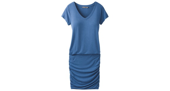 prAna Foundation Dress Women's, Sunbleached Blue Heather, Large, W31180370-SUHT-L
