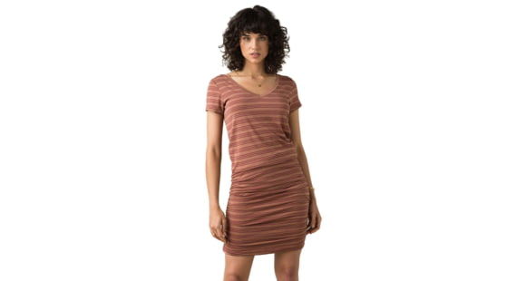 prAna Foundation Dress - Women's, Vino Heather Stripe, Small, W31180370-VIHS-S