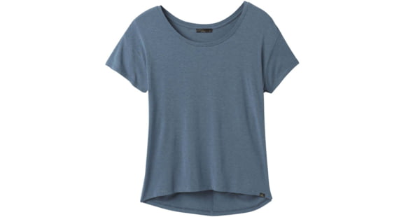 prAna Foundation Slouch Top - Women's, Nickel Heather, Large, W11202004-NIHT-L