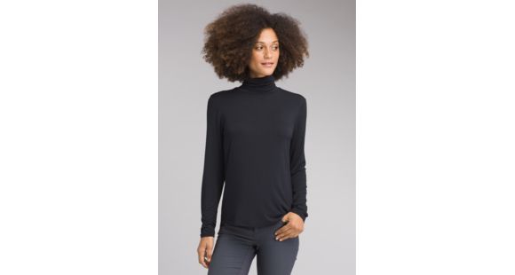 prAna Foundation Turtleneck Shirt - Women's, Black, X-Large, W23180527-BLK-XL