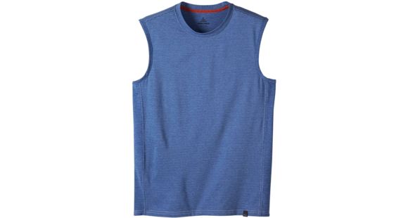 prAna Ganaway Sleeveless Shirt - Men's -Classic Blue-Medium