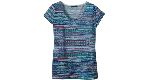 prAna Garland Tee - Women's-Blue-X-Large