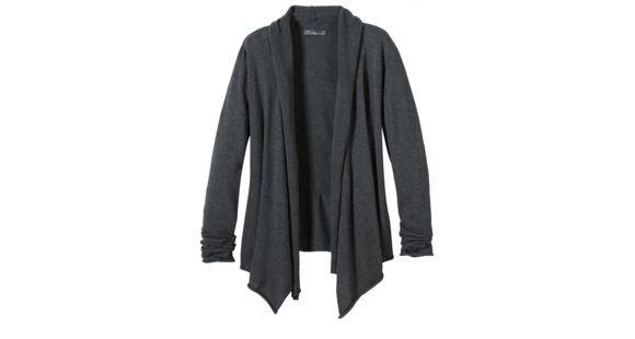 prAna Georgia Wrap - Women's -Charcoal-Clearance-X-Small