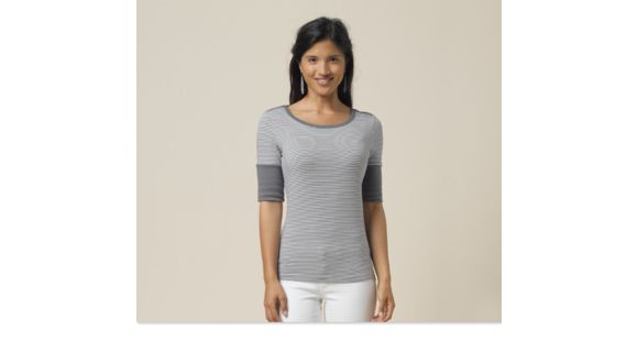 prAna Gina Top - Women's -Gravel-Medium