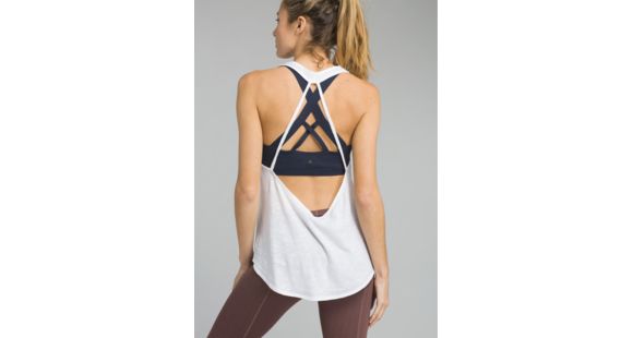 prAna Glenna Tank - Women's, White, X-Large, W13180724-WHT-XL