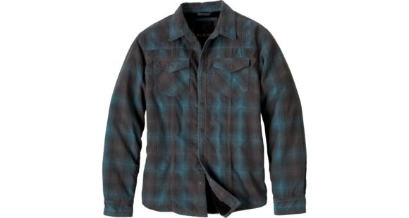 prAna Gomez Corduroy Shirt - Men's-Gravel Plaid-Medium