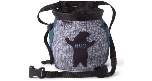 prAna Graphic Chalk Bag with Belt, Atlantic Bear Hug, One Size, U61171807-ATBH-O/S