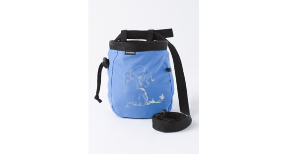 prAna Graphic Chalk Bag with Belt-Blue