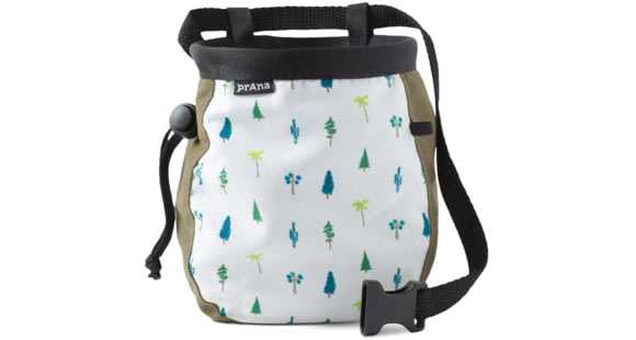prAna Graphic Chalk Bag with Belt - Unisex, Cargo Green Trees, One Size, U61171807-CGTR-O/S