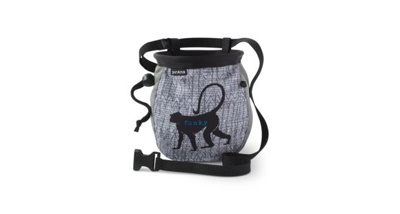 prAna Graphic Chalk Bag with Belt - Unisex, Cargo Monkey, One Size, U61171807 -378-O/S