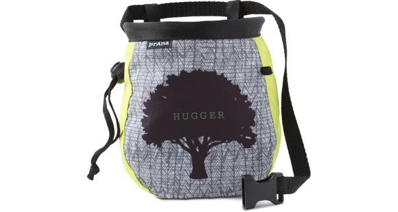prAna Graphic Chalk Bag with Belt, Lime Tree Hugger, One Size, U61171807-LITH-O/S