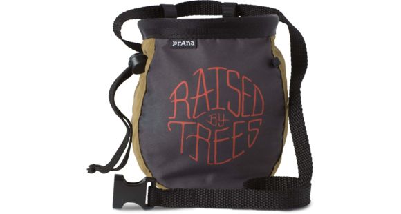 prAna Graphic Chalk Bag with Belt, Woodland Raised By, One Size, U61171807-WLRB-O/S