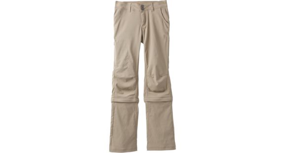 prAna Halle Convertible Pant - Women's, Dark Khaki, 4, Short Inseam, W4117SH03-DKKH-4
