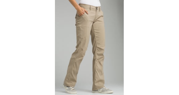 prAna Halle Pant - Women's, Dark Khaki, 12, Long Inseam, W4HATL113-DKKH-12