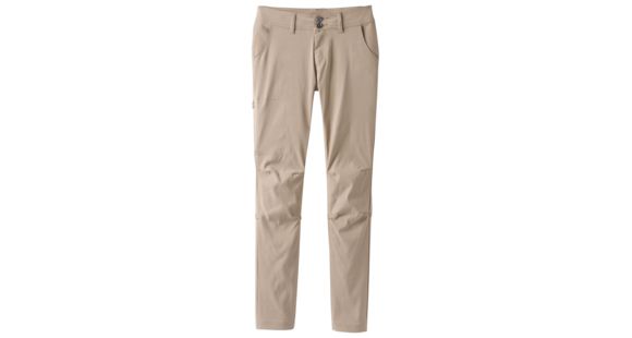 prAna Halle Straight Pant, Dark Khaki, 4, Short Inseam, W4119SH23 -293-4
