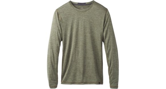 prAna Hardesty Long Sleeve Tee - Men's-Cargo Green-Small