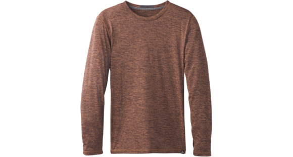 prAna Hardesty Long Sleeve Tee - Men's-Tree Bark-Large