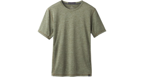 prAna Hardesty Short Sleeve T-Shirt - Men's-Cargo Green-Small