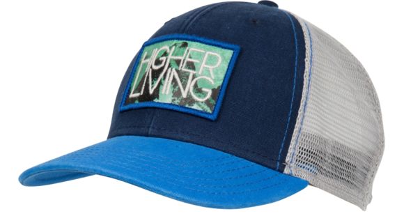 prAna Higher Living Trucker Hat - Men's-Blue