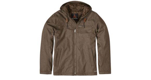 prAna Holmes Jacket - Men's-Wren Heather-Medium