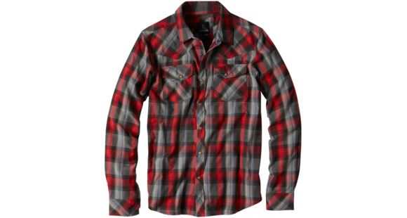 prAna Holstad Long Sleeve Shirt - Men's-Black-X-Large