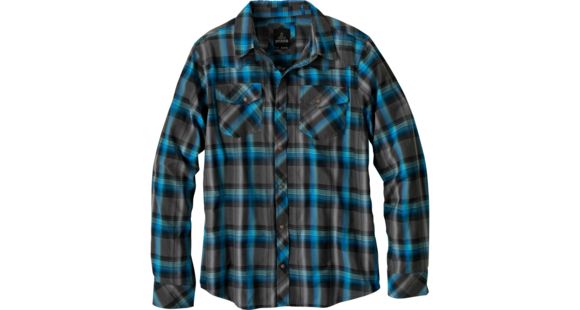 prAna Holstad Long Sleeve Shirt - Men's-Charcoal-Small