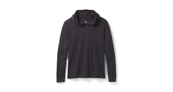 prAna Hooded T-Shirt, Black, XLarge, 1965541-002-ST-XL