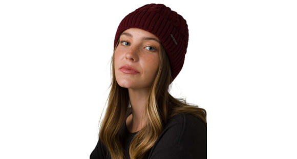 prAna Izzie Beanie, Spiced Wine, One Size, 1962431-600-O/S