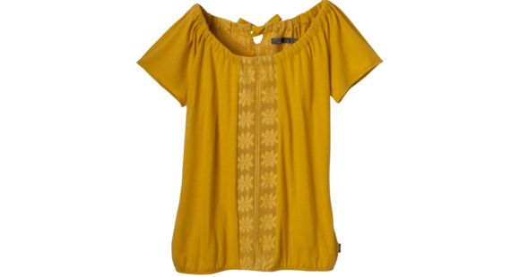 prAna Jana Top - Women's -Lemon-Medium