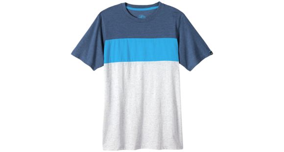 prAna Jax Crew T-Shirt - Men's -Blue Ash-Medium