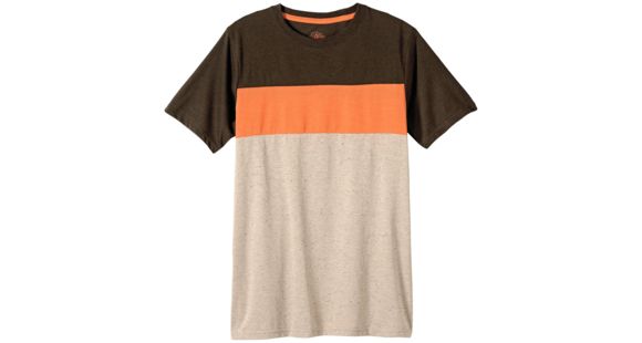 prAna Jax Crew T-Shirt - Men's -Mud-Large