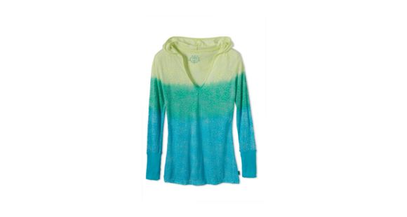 prAna Julz Hoodie Top - Women's-Small-Baja Blue
